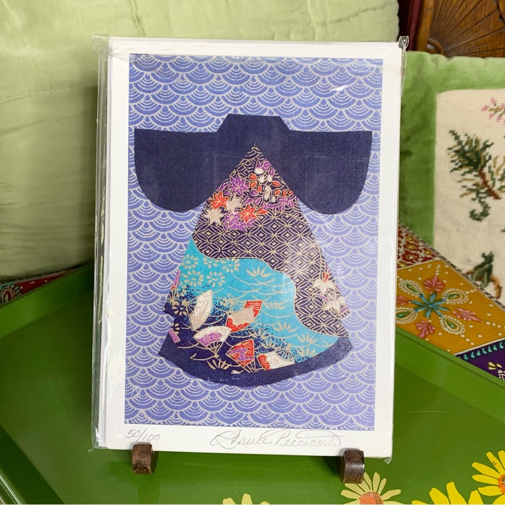 Kimono Art Print Notecards